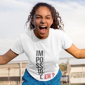 impossibl eh one7 womens t shirt 2