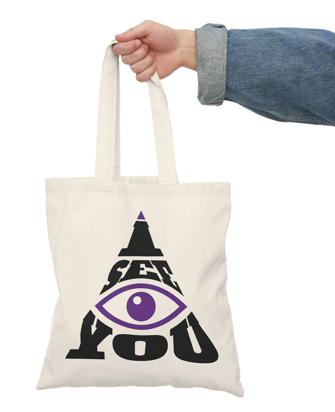 i see you canvas tote bag one7 store 3