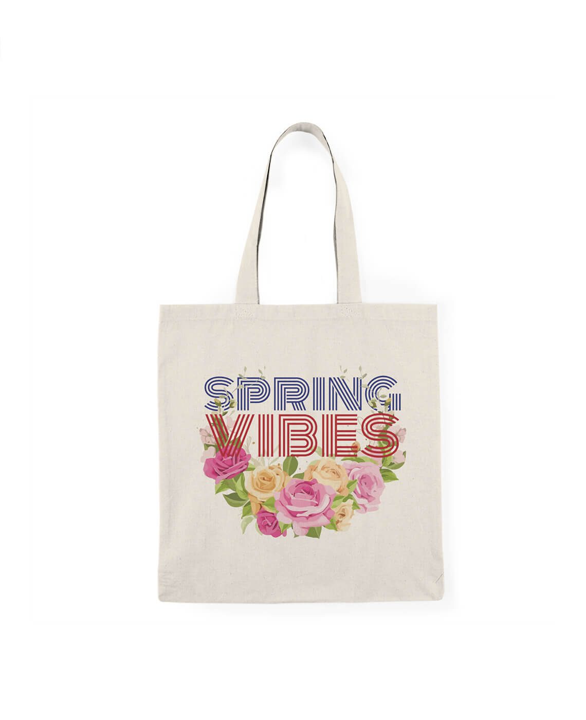 spring canvas tote bag one7 store 3
