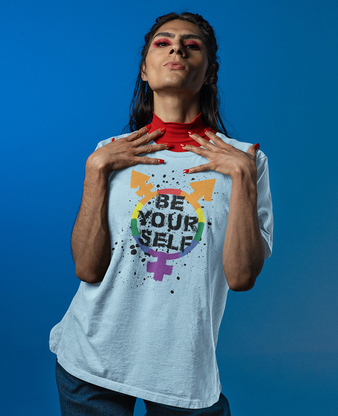 Be Yourself   Unisex T Shirt Pride   One7 Store Canada (1)