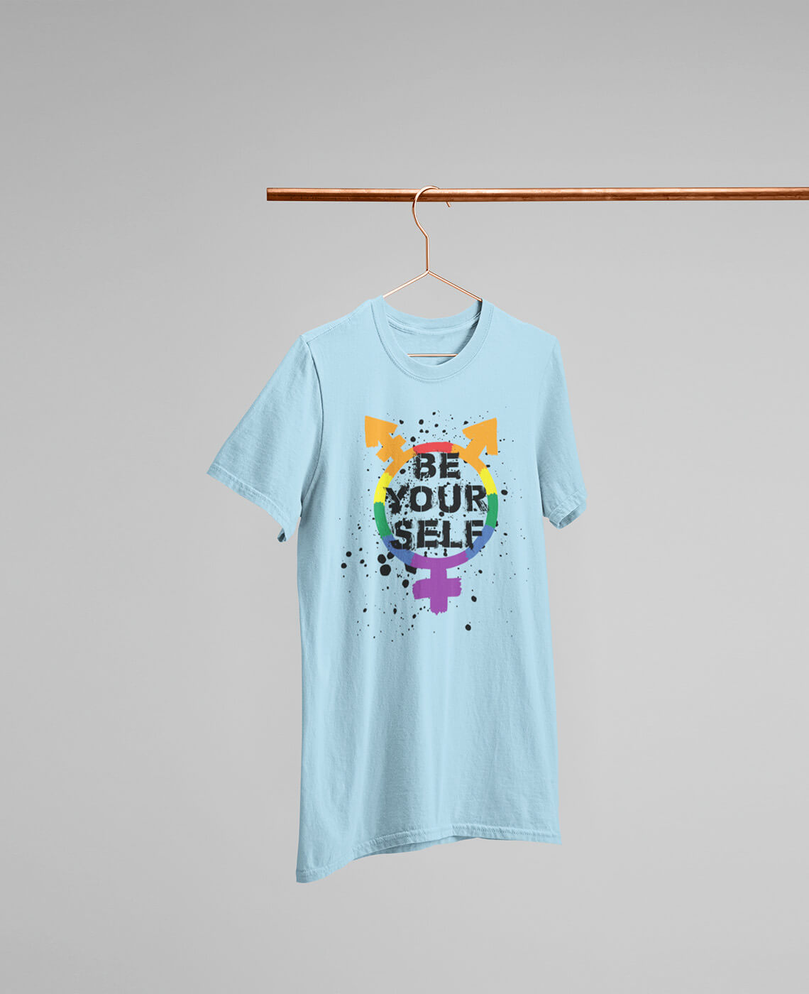 Be Yourself   Unisex T Shirt Pride   One7 Store Canada (5)