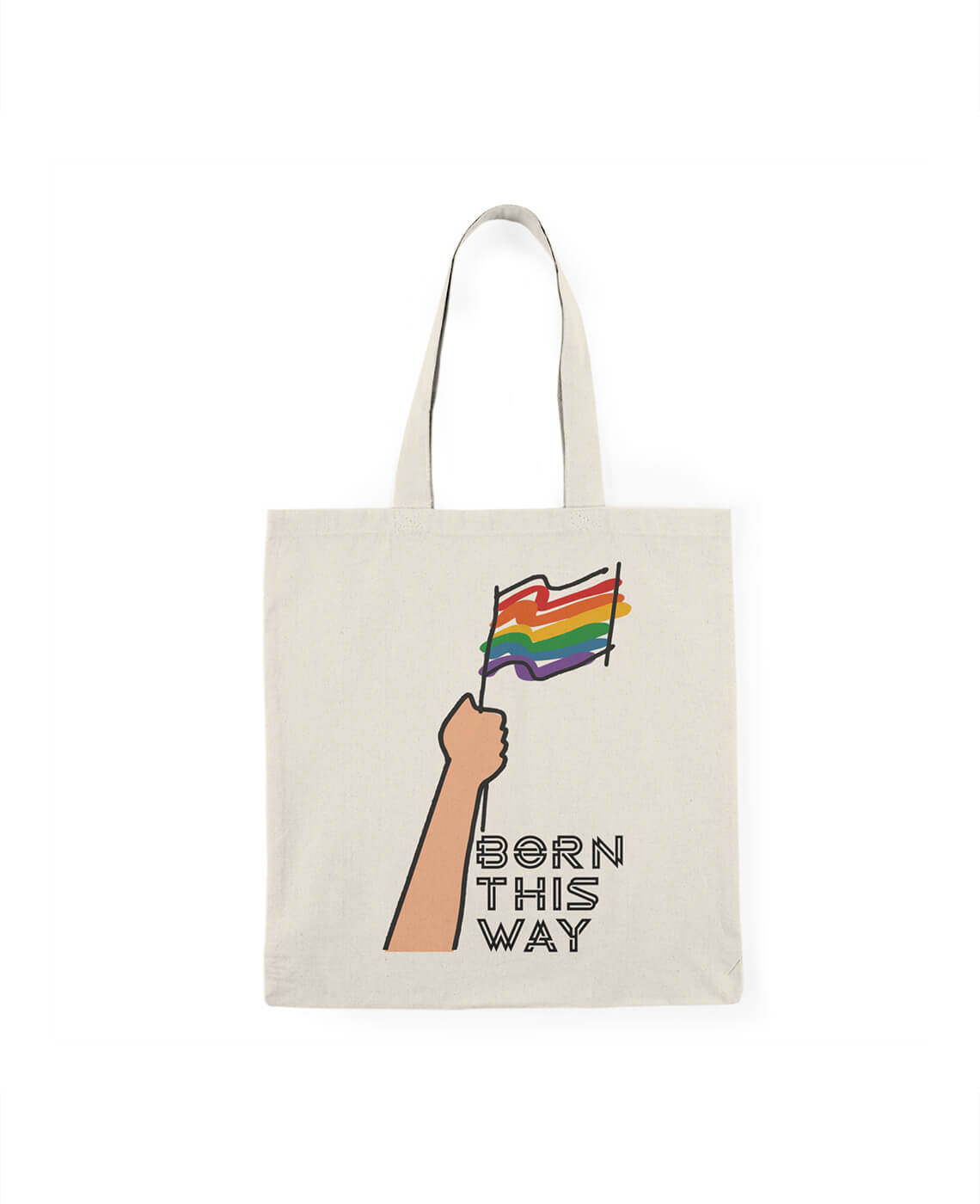 Born Canvas Tote Bag One7 Store Canada (2)