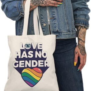 No Gender Canvas Tote Bag One7 Store Canada (2)